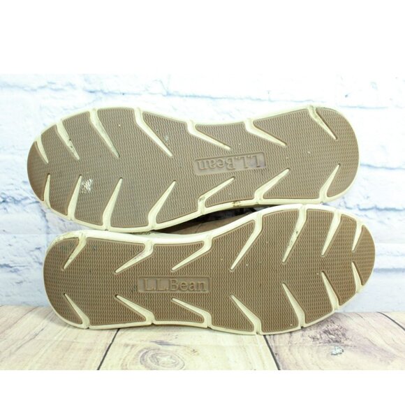 LL Bean Kennebec Brown Leather Anti Odor Casual Oxford Shoes Size 10.5 M - Picture 9 of 9